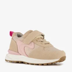 TwoDay Suede meisjes sneakers beige