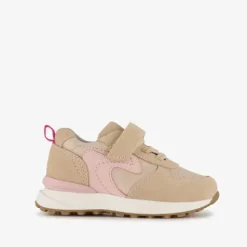 TwoDay Suede meisjes sneakers beige
