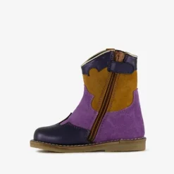 Groot Suede meisjes western laarsjes paars New