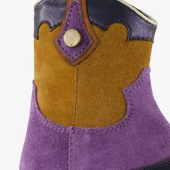 Groot Suede meisjes western laarsjes paars New