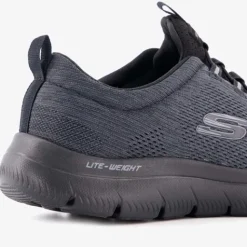 Skechers Summits heren sneakers zwart Best