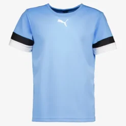 Puma TeamRISE Jersey kinder voetbal T-shirt blauw Clearance