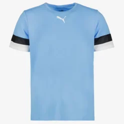 Puma TeamRISE Jersey voetbal T-shirt lichtblauw Hot