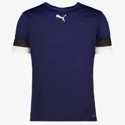Puma TeamRISE Jersey voetbal T-shirt donkerblauw Hot