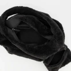 Renato Lucci Teddy dames tas met portemonnee zwart Outlet