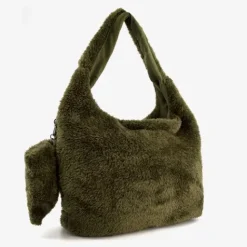 Renato Lucci Teddy dames tas met portemonnee groen Best