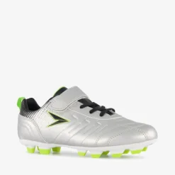 Dutchy Top-Spin kinder voetbalschoenen zilver Clearance