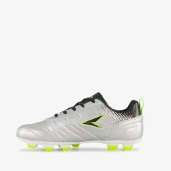 Dutchy Top-Spin kinder voetbalschoenen zilver Hot