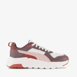 Puma Trinity 2 LT dames sneakers wit paars Outlet