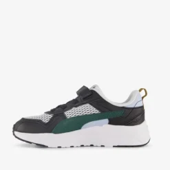 Puma Trinity 2 LT Run Fun AC+ kinder sneakers zwart groen Outlet
