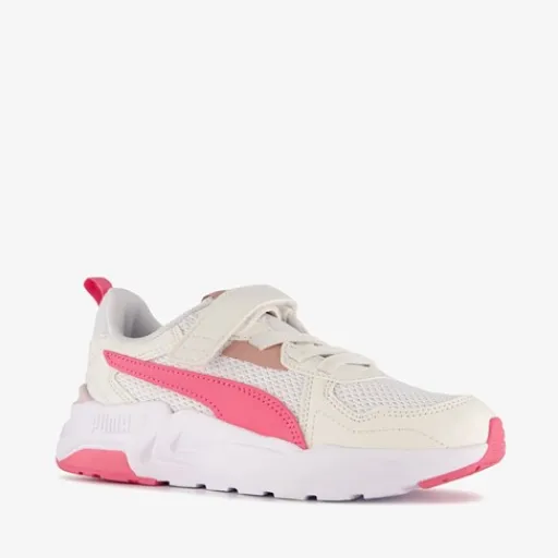 Puma Trinity Lite AC+ PS meisjes sneakers wit roze Discount