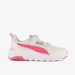 Puma Trinity Lite AC+ PS meisjes sneakers wit roze Discount