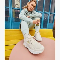 Puma Trinity Lite dames sneakers beige Discount