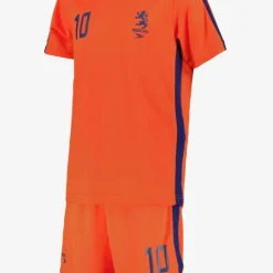 Dutchy Tweedelige kinder sport set oranje blauw