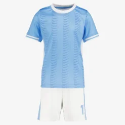 Dutchy Tweedelige kinder sport set blauw wit Sale