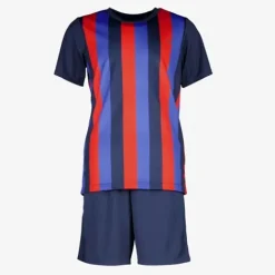 Dutchy Tweedelige kinder sport set blauw rood Online