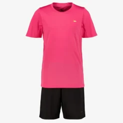 Dutchy Tweedelige meisjes sport set roze zwart