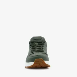 Skechers Uno - Fastime heren sneakers groen Clearance