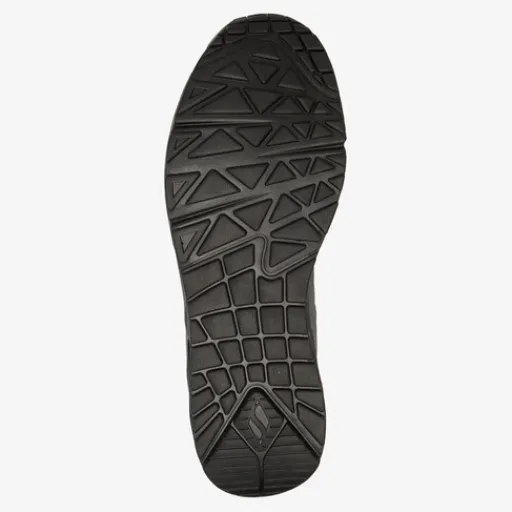 Skechers Uno - Fastime heren sneakers zwart Discount