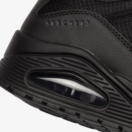 Skechers Uno - Fastime heren sneakers zwart Discount