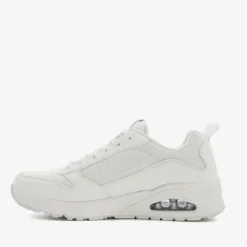 Skechers Uno Fastime heren sneakers wit Hot