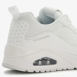 Skechers Uno Fastime heren sneakers wit Hot