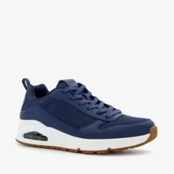 Skechers Uno Fastime heren sneakers blauw Discount