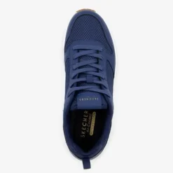 Skechers Uno Fastime heren sneakers blauw Discount