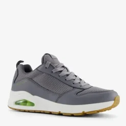 Skechers Uno Fastime heren sneakers grijs Sale