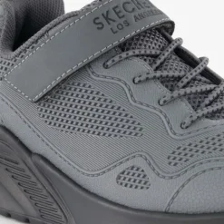 Skechers Uno Lite - Worlo jongens sneakers grijs zwart New