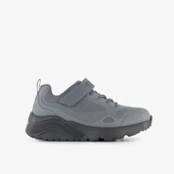 Skechers Uno Lite - Worlo jongens sneakers grijs zwart New