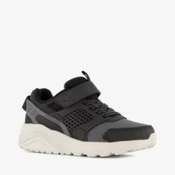 Skechers Uno Lite Gridstill jongens sneakers zwart Clearance