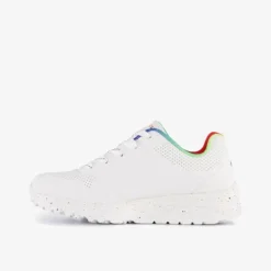 Skechers Uno Lite meisjes sneakers wit Best