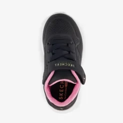 Skechers Uno Lite meisjes sneakers zwart Hot