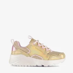 Skechers Uno Lite Metallic Pops Gold Multi sneaker New