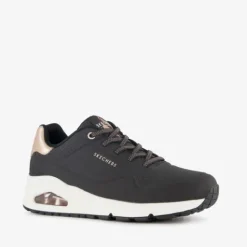 Skechers Uno-Shimmer Away dames sneakers zwart Discount