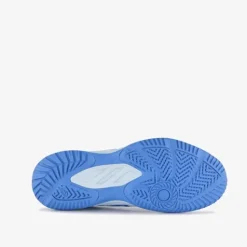 Asics Upcourt 6 dames zaalschoenen wit blauw Outlet