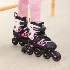 Osaga Verstelbare semi-softboot skeelers roze Outlet