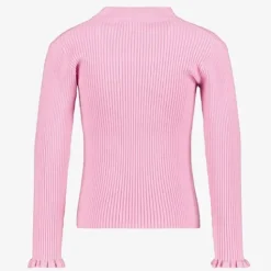 Name it Vianna geribde meisjes longsleeve roze Online