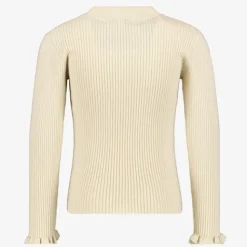 Name it Vianna geribde meisjes longsleeve beige Online
