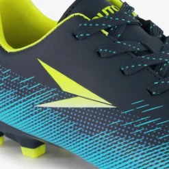 Dutchy Vision FG kinder voetbalschoenen blauw geel Clearance