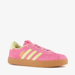 Adidas VL Court Base dames sneakers roze geel Sale