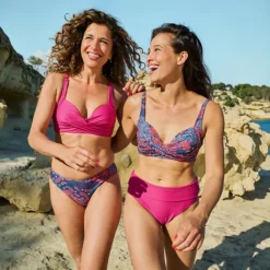 Osaga Voorgevormde dames bikinitop roze Clearance