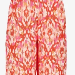 TwoDay Wijde meisjes broek met print roze Best