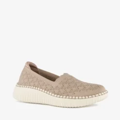 Skechers Wilshire Blvd dames instappers beige