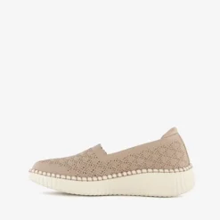Skechers Wilshire Blvd dames instappers beige