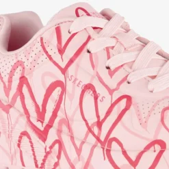 Skechers X JGoldcrown: Uno Lite sneakers roze Clearance