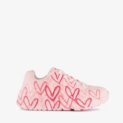 Skechers X JGoldcrown: Uno Lite sneakers roze Clearance